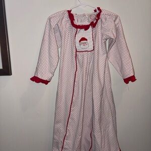 Kids Santa Pajamas - Red and White
